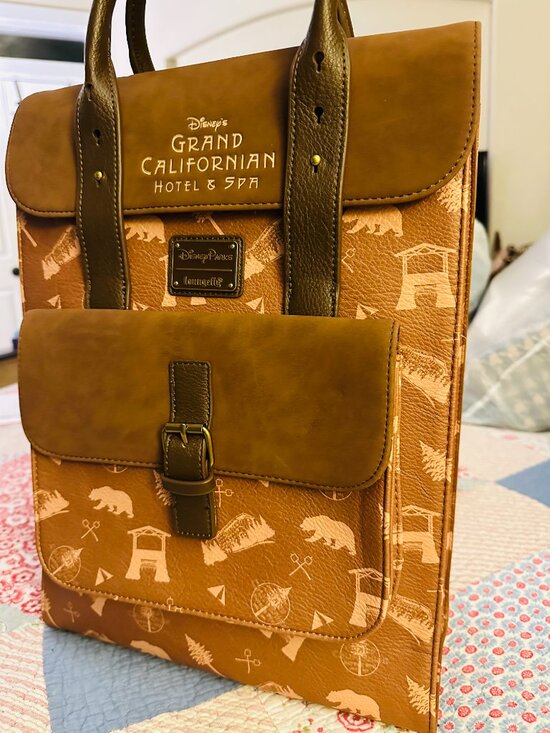 NWOT Disney Parks Loungefly Grand Californian Hotel & Spa Backpack main image 5